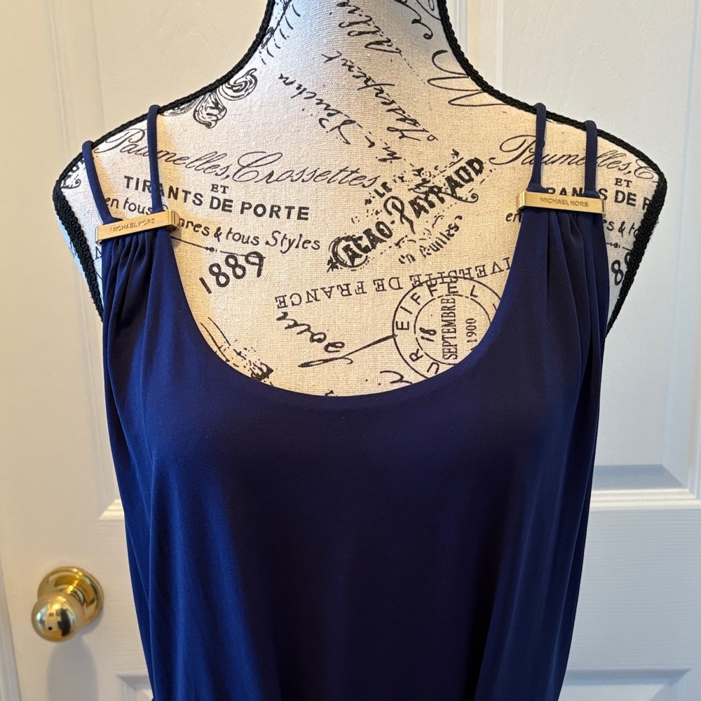 Michael Kors Deep Blue Maxi Dress - Picture 2 of 8